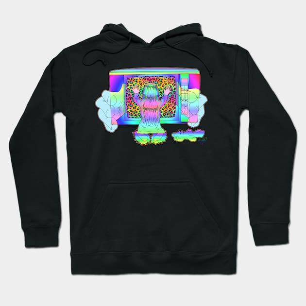 They're Heeee'reeee Hoodie by schockgraphics